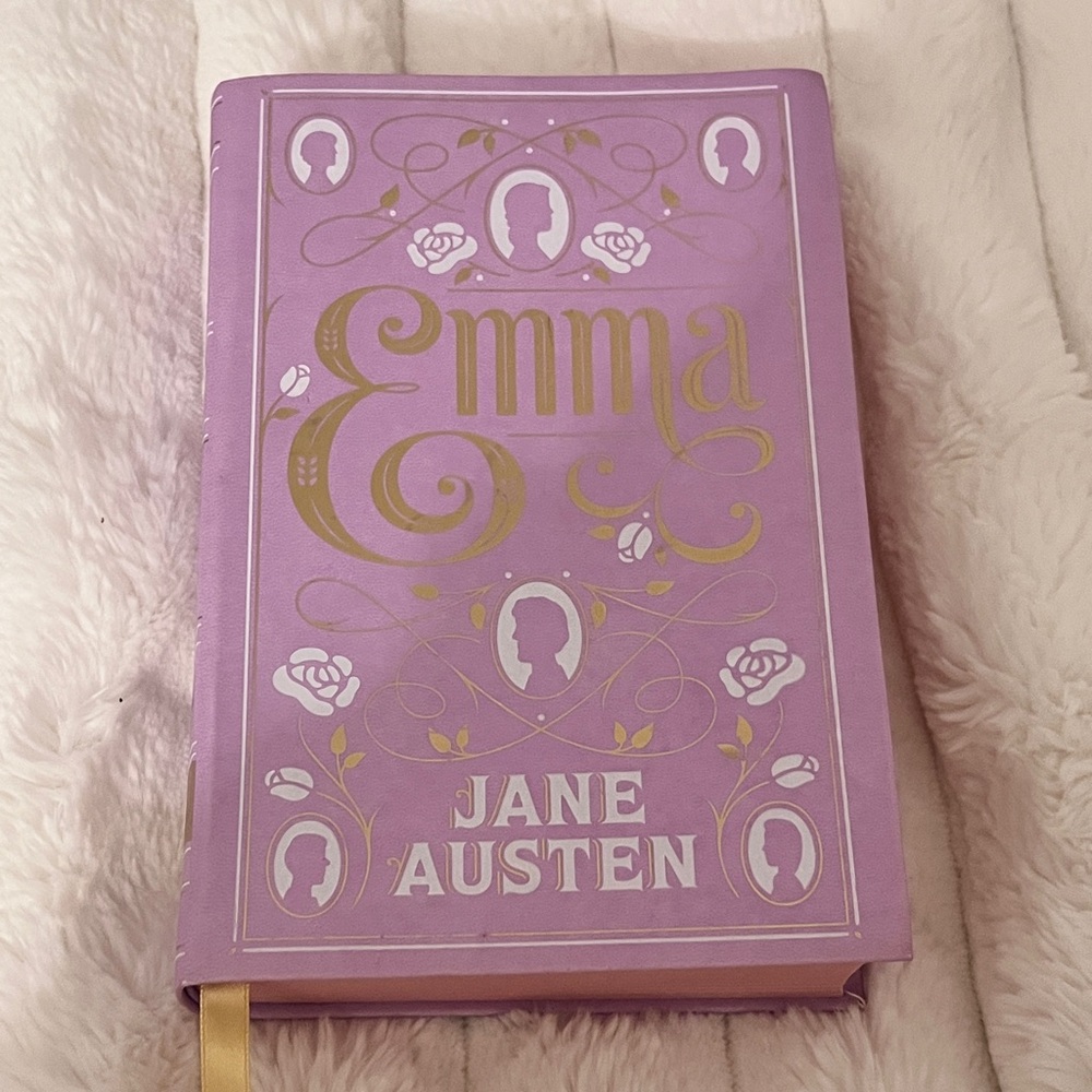 Purple and Gold 'Emma' Book by Jane Austen